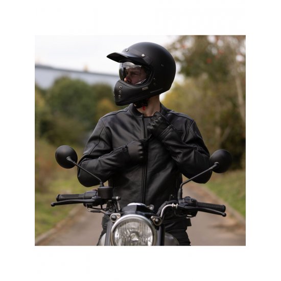Oxford Henlow Leather Motorcycle Jacket at JTS Biker Clothing